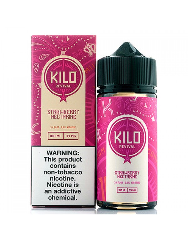 Strawberry Nectarine - Kilo E-Juice (100 ml)