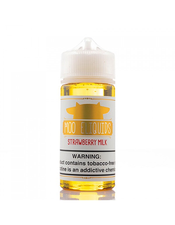 Strawberry Milk - Moo E-Liquids (100 ML)