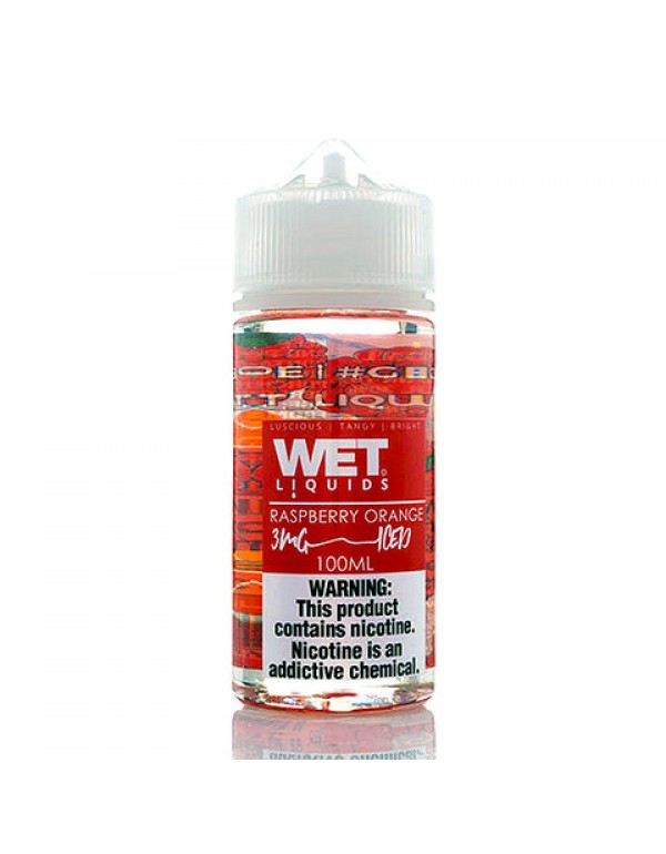 Raspberry Orange Iced - Wet Liquids E-Juice (100 m...