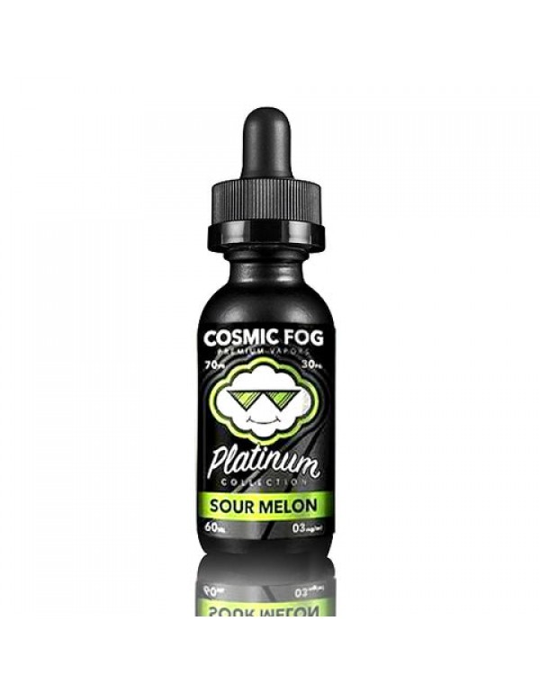 Sour Melon - Cosmic Fog Platinum Collection E-Liquid (60ml)