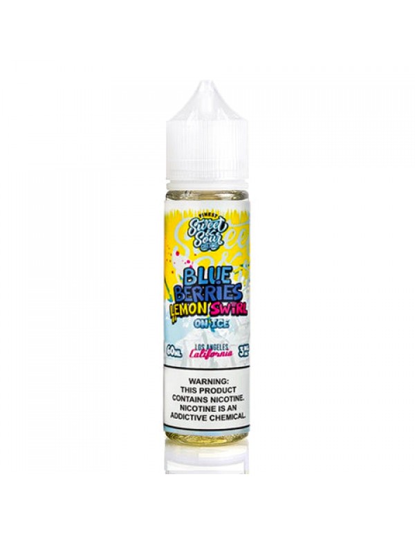 Blue Berries Lemon Swirl on Ice - The Finest E-Jui...