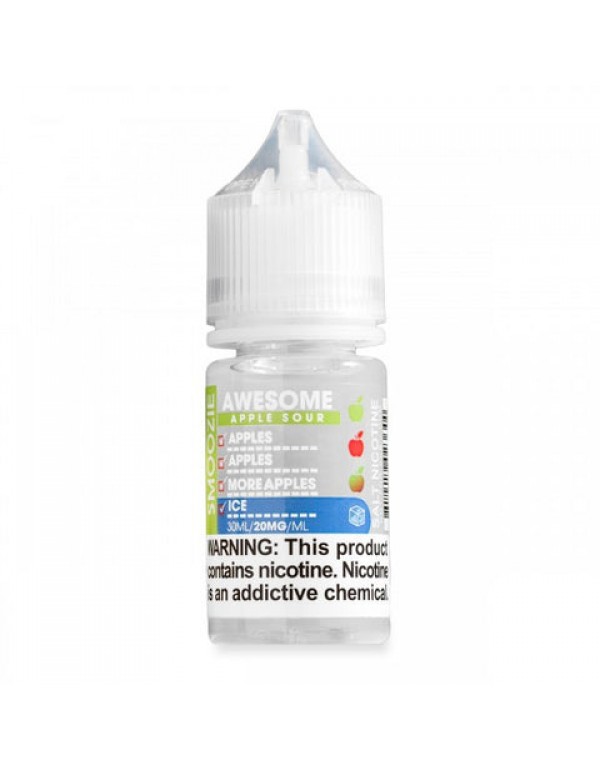 Awesome Apple Sour Ice - Smoozie Salts E-Juice [Nic Salt Version]