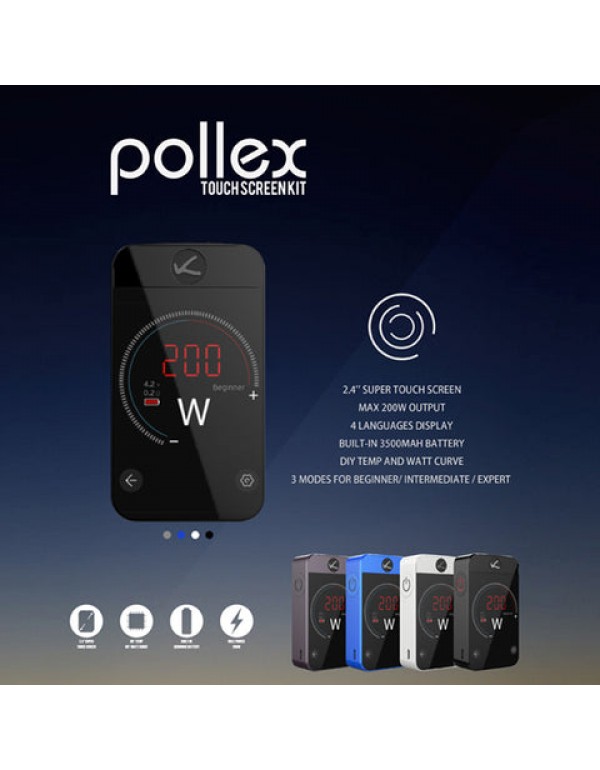 Kanger Pollex Touch Screen 200w TC Box Mod