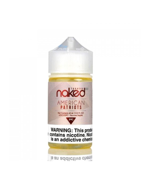 American Patriots - Naked 100 E-Juice (60 ml)