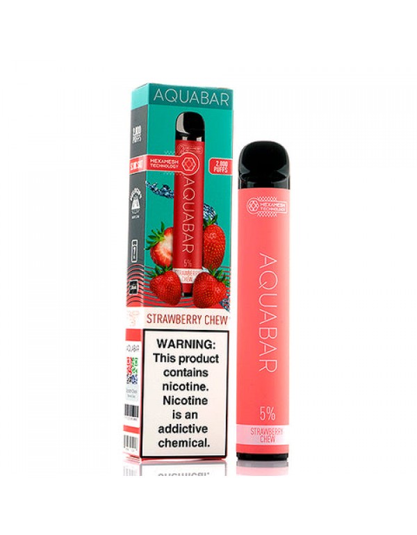 AquaBar Disposable Vape Pens - 2,800 Puffs