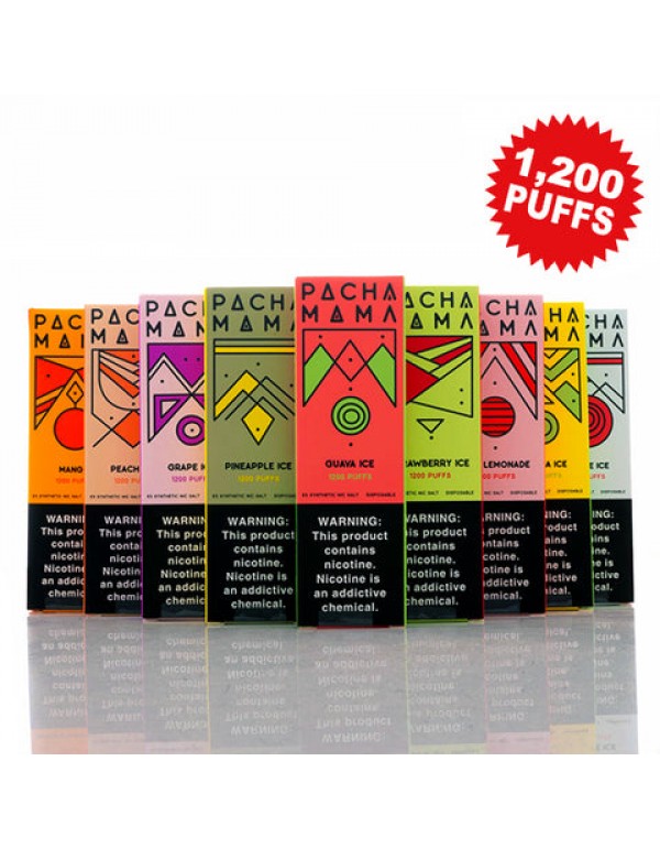 Pachamama Disposable Vape Pens - 1,500 Puffs